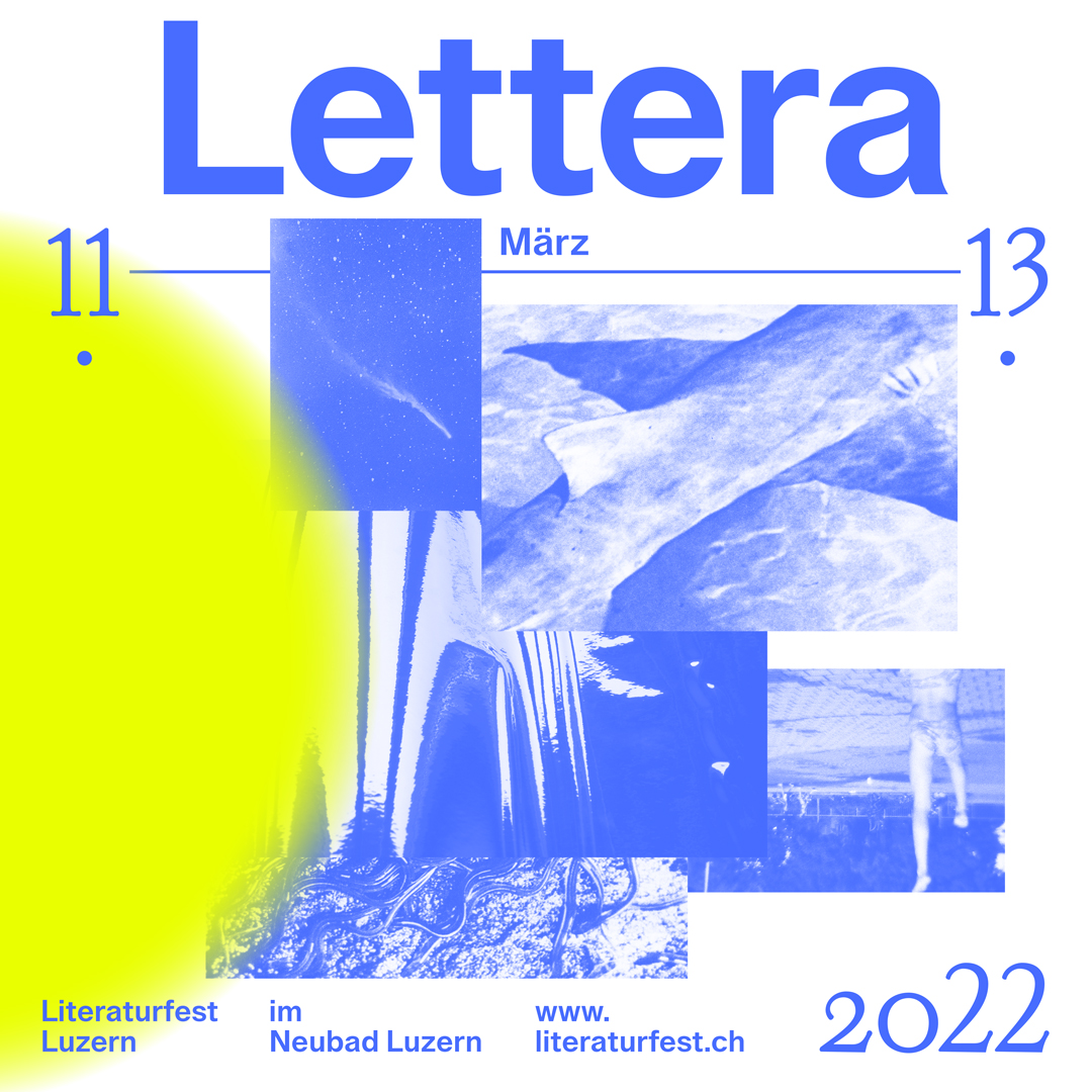 Flyer Lettera Literaturfest