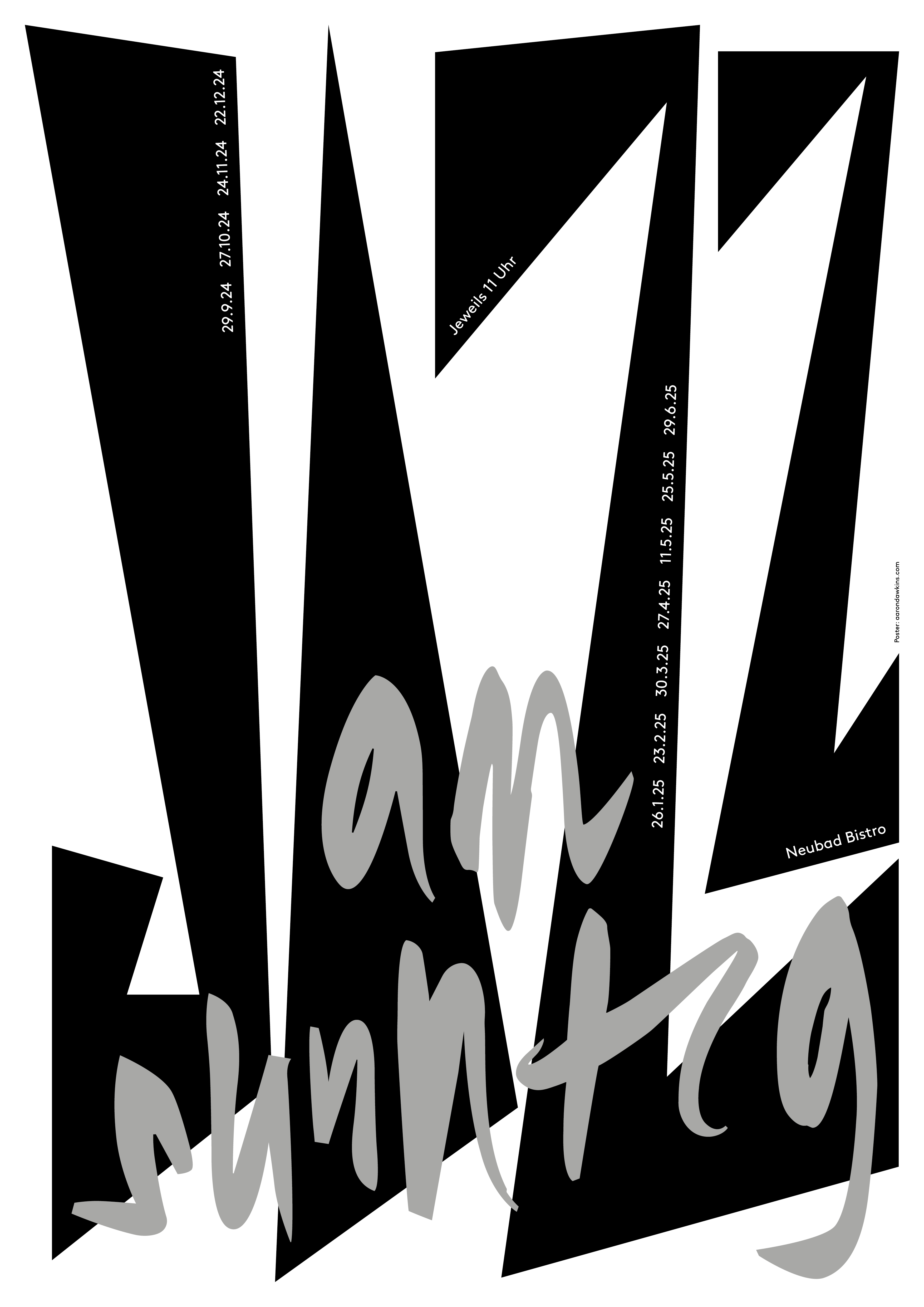 Illustration Jazz am Sunntig