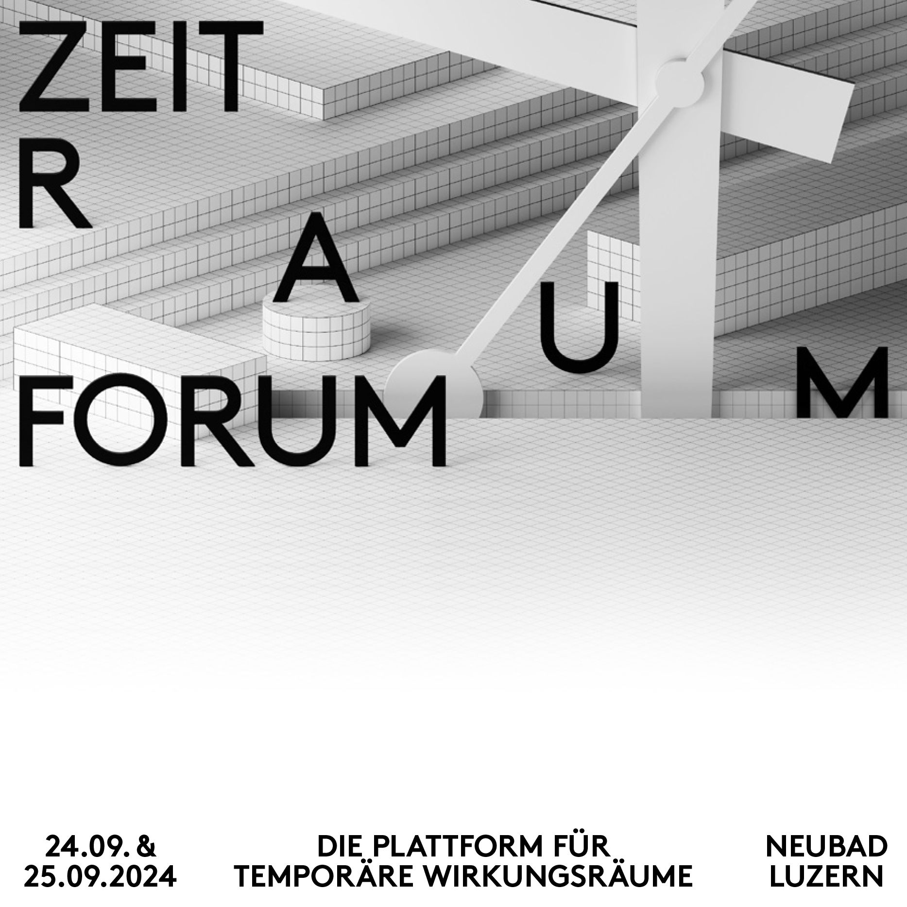 Zeit Raum Forum Illustration