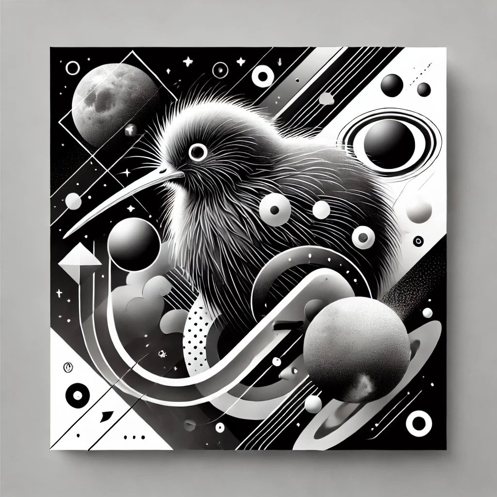 Schwarzer Hintergrund mit weisser Schrift 