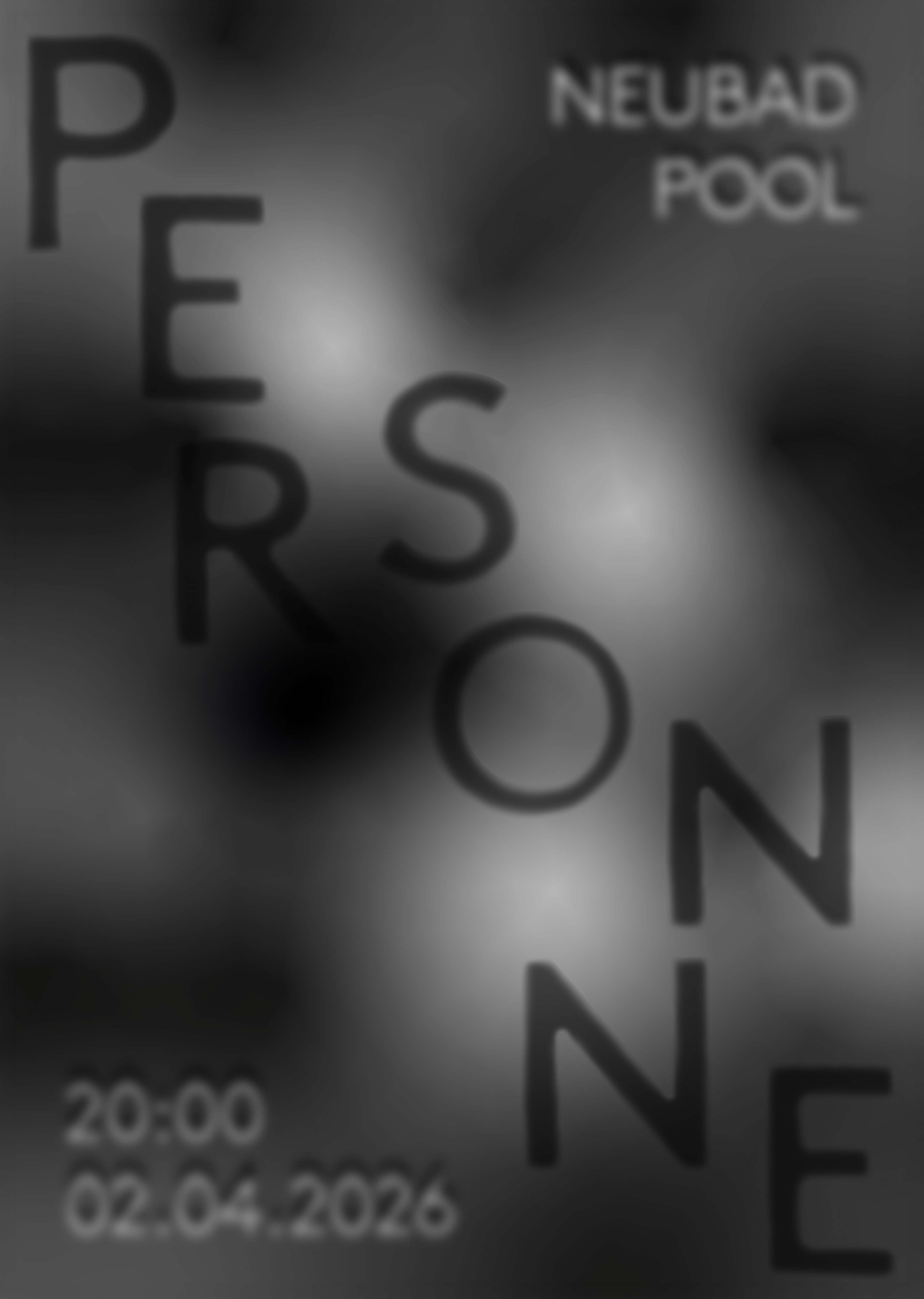 schwarz/weiss Neubad Grafik zum Event